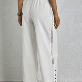 Sophie | Button-Detail Trousers