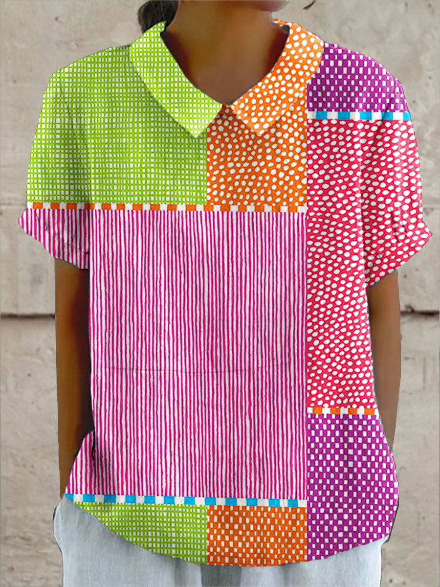 Rhiannon | Patchwork Blouse