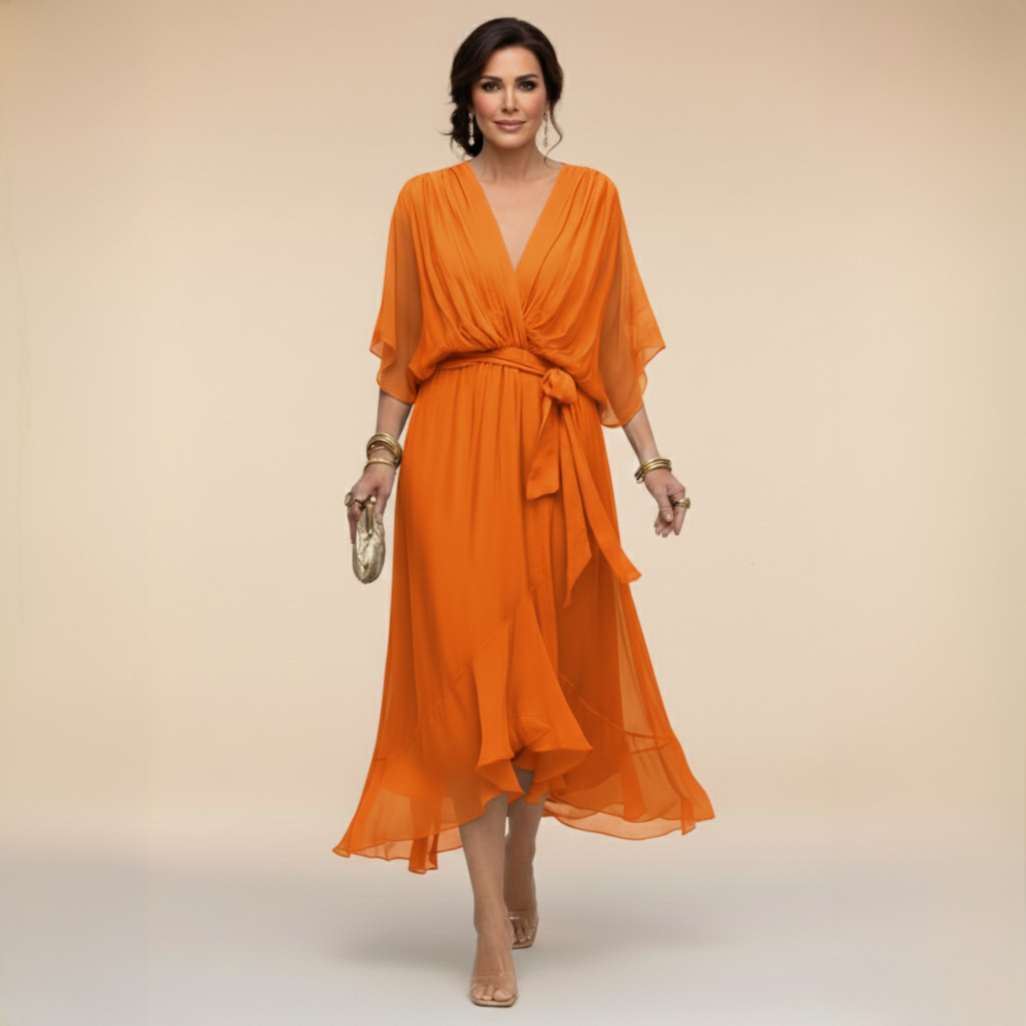 Rebecca | Chiffon Dress