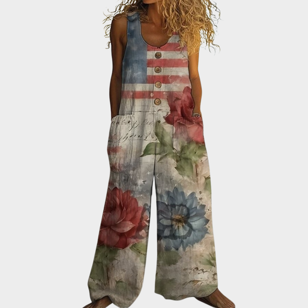 Thea | Printed Jumpsuit