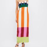Catherine | Striped Dress