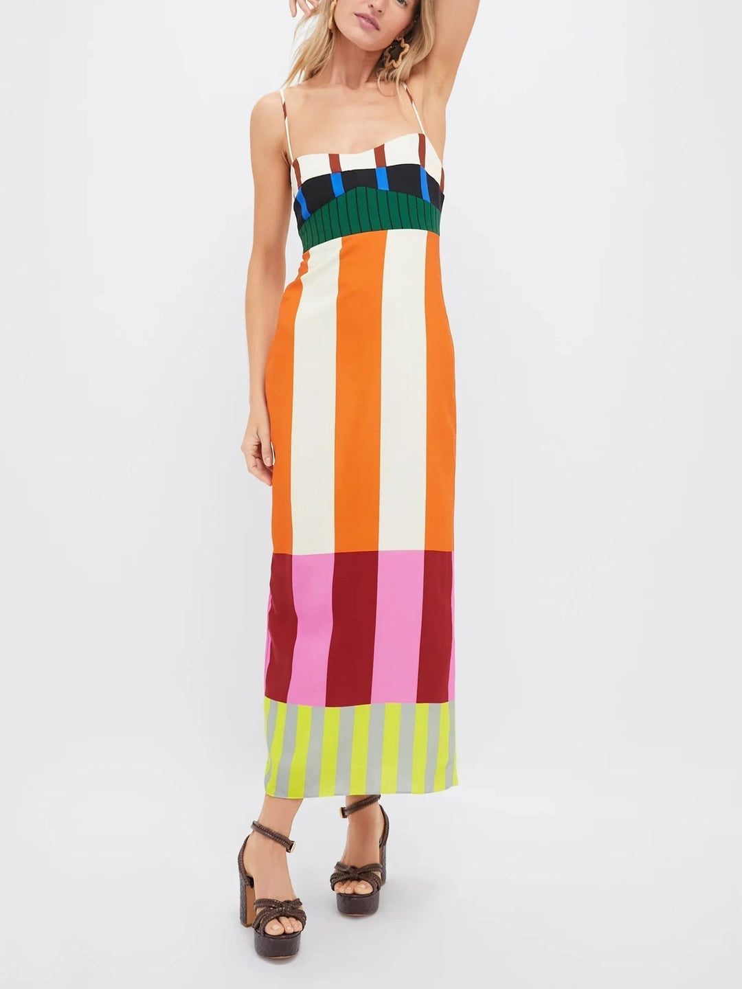 Catherine | Striped Dress