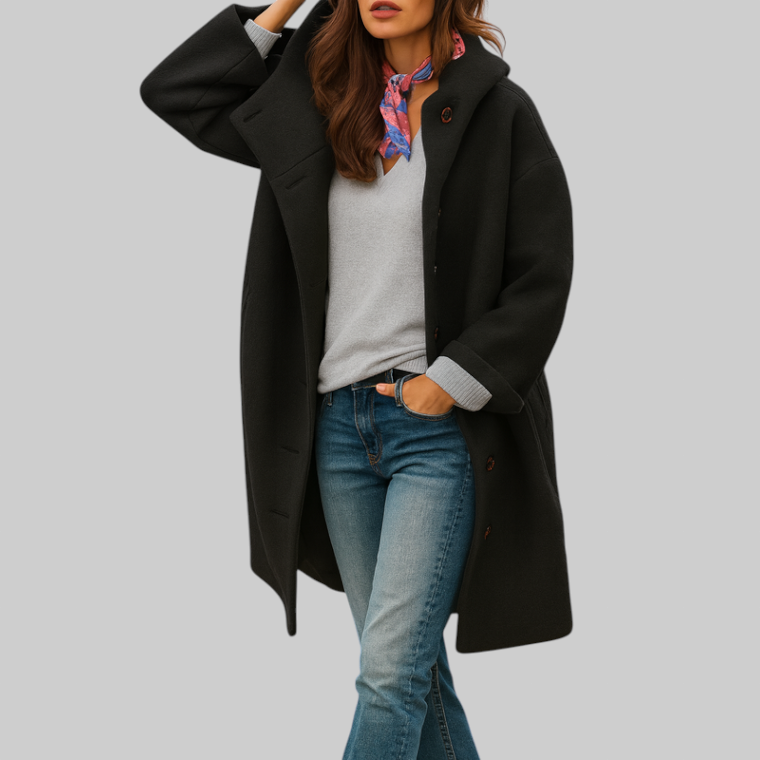 Rose | Comfortable Long Coat