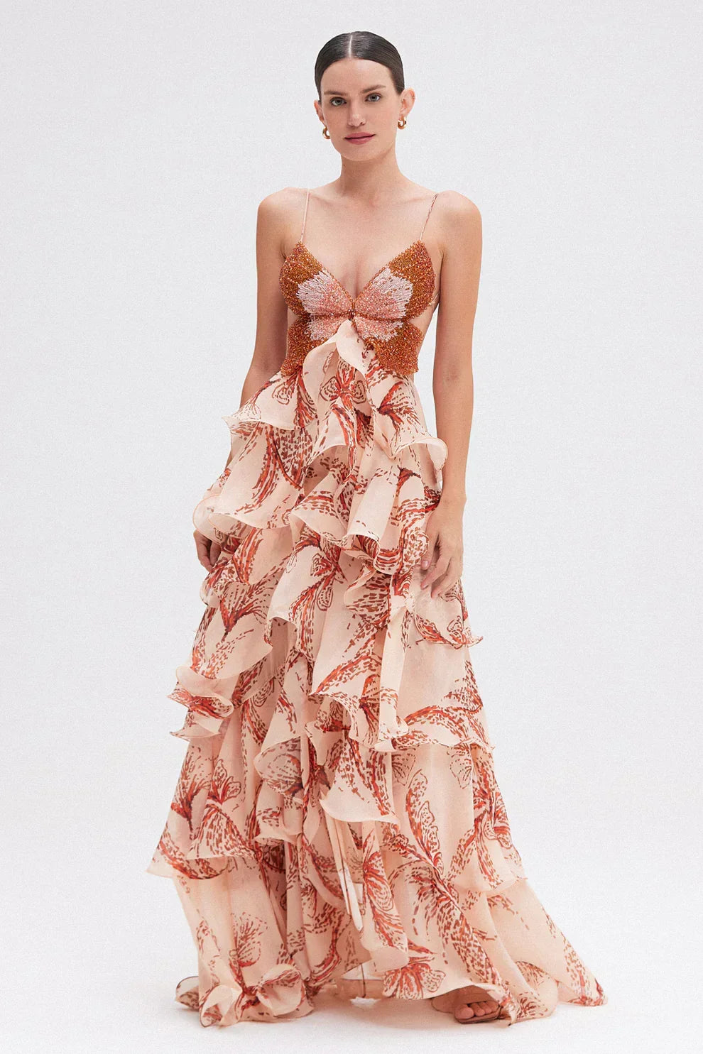 Frances | Ruffled Dress