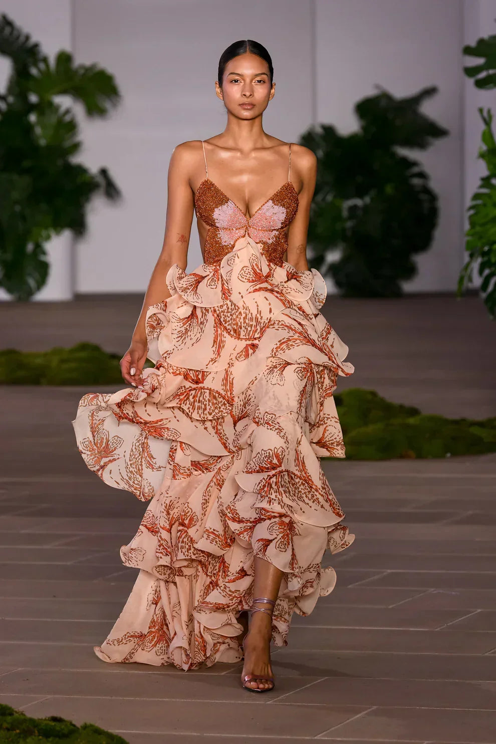 Frances | Ruffled Dress