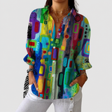 India | Lightweight Printed Blouse