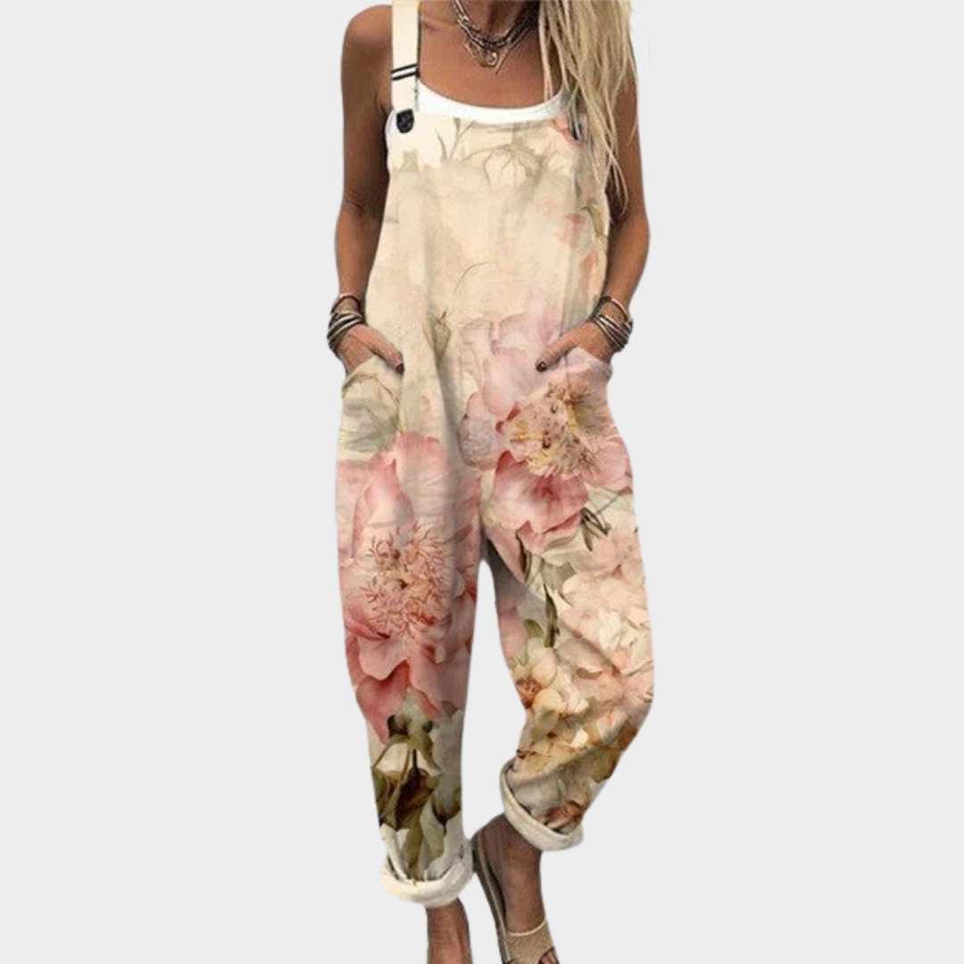 Comfortable Printed Jumpsuit