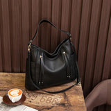 Hazel | Leather Fringed Bag