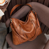 Hazel | Leather Fringed Bag