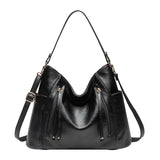 Hazel | Leather Fringed Bag