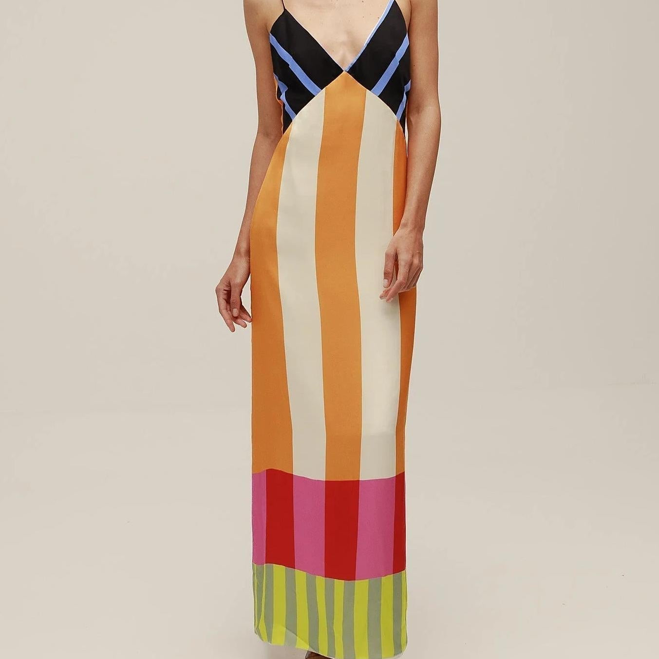 Catherine | Striped Dress