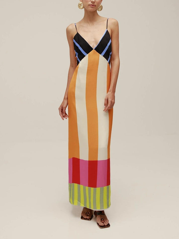 Catherine | Striped Dress