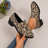 Elizabeth | Leopard-Print Loafers