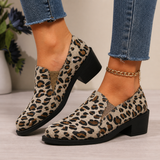 Elizabeth | Leopard-Print Loafers