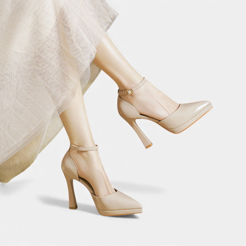 Leona | Leather Court Shoes