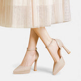 Leona | Leather Court Shoes