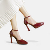Leona | Leather Court Shoes
