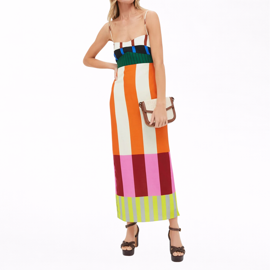 Catherine | Striped Dress