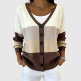 Joanna | Comfortable Knitted Button-Detail Cardigan