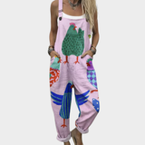 Comfortable Printed Jumpsuit