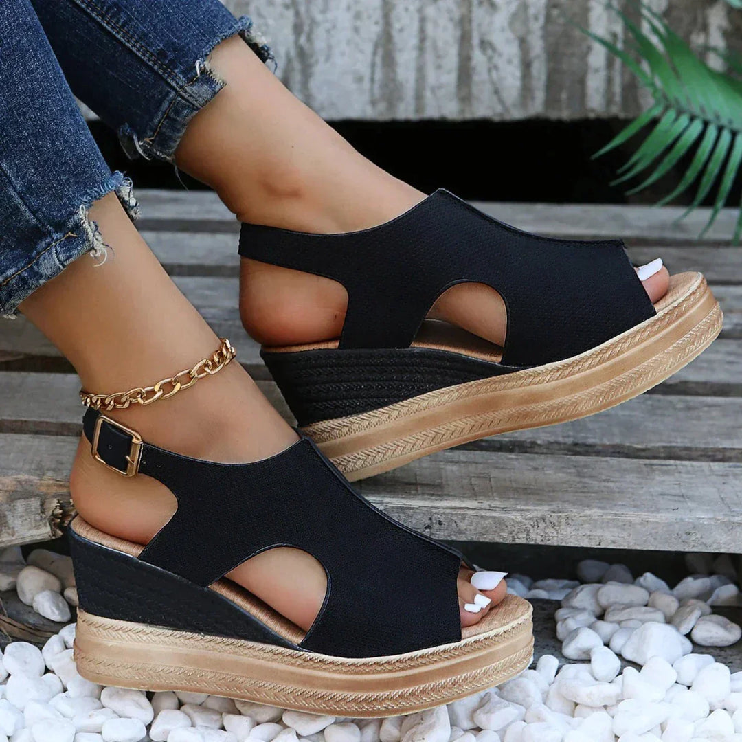 Paige | Wedge Sandals