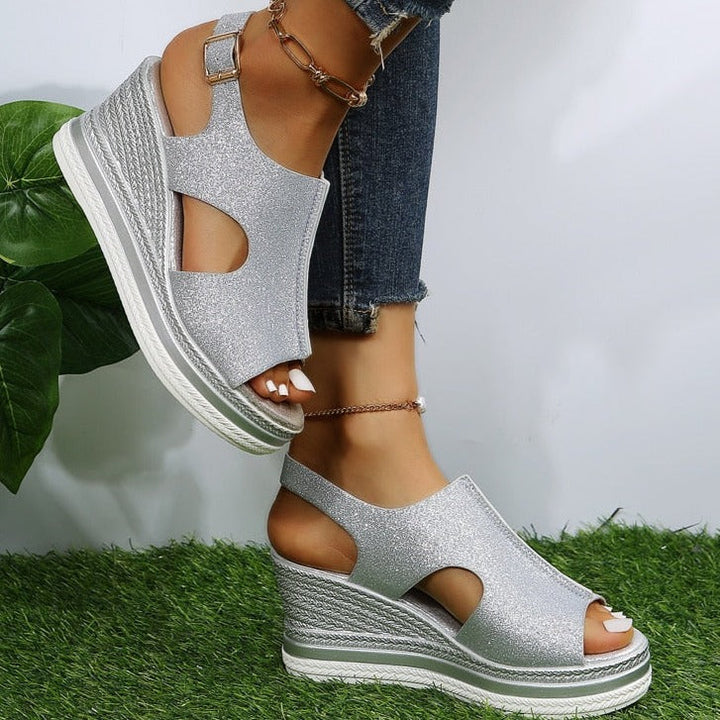 Paige | Wedge Sandals