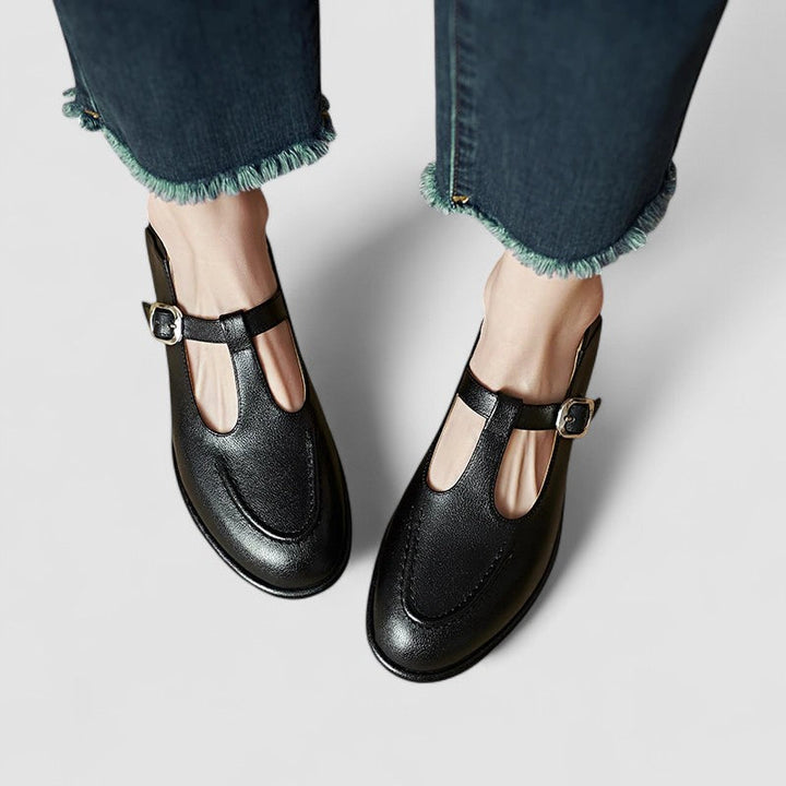 Ruby | Orthopaedic Heeled Mary Jane Shoes