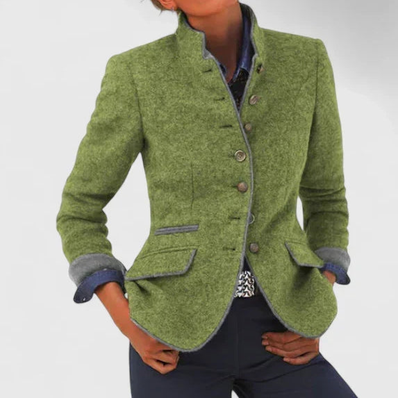 Lottie | Classic Wool-Blend Blazer