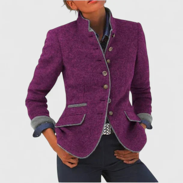 Lottie | Classic Wool-Blend Blazer