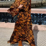 Eleanor | Printed Long Dress