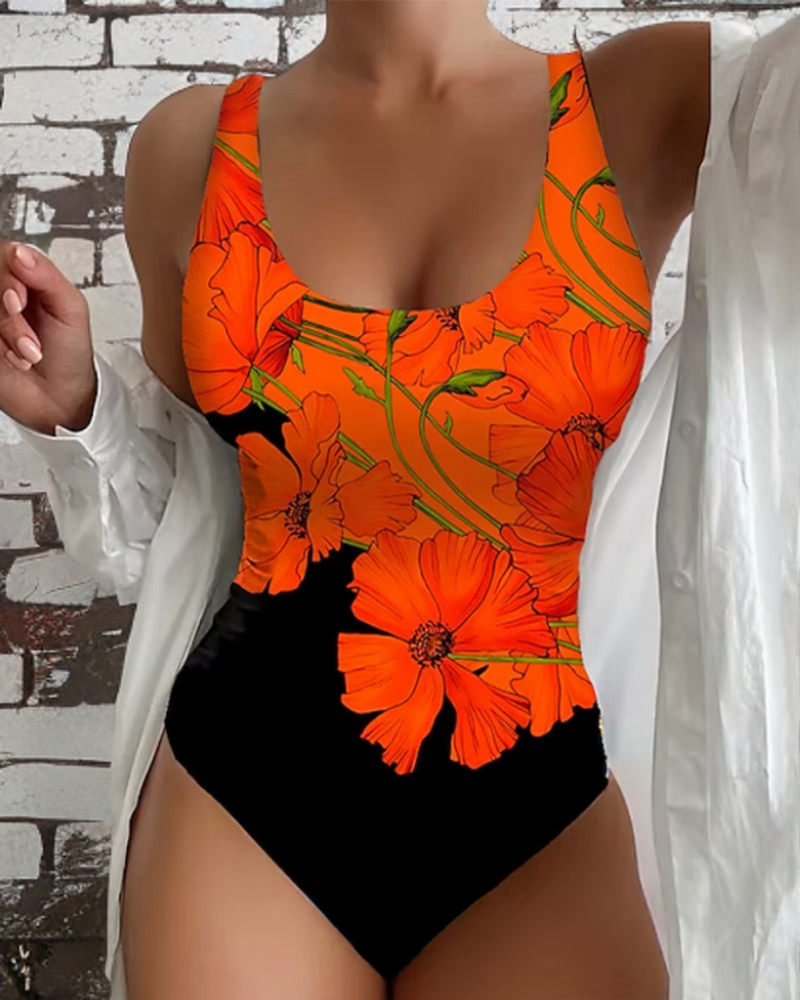 Clara | Elegant Floral Swimsuit