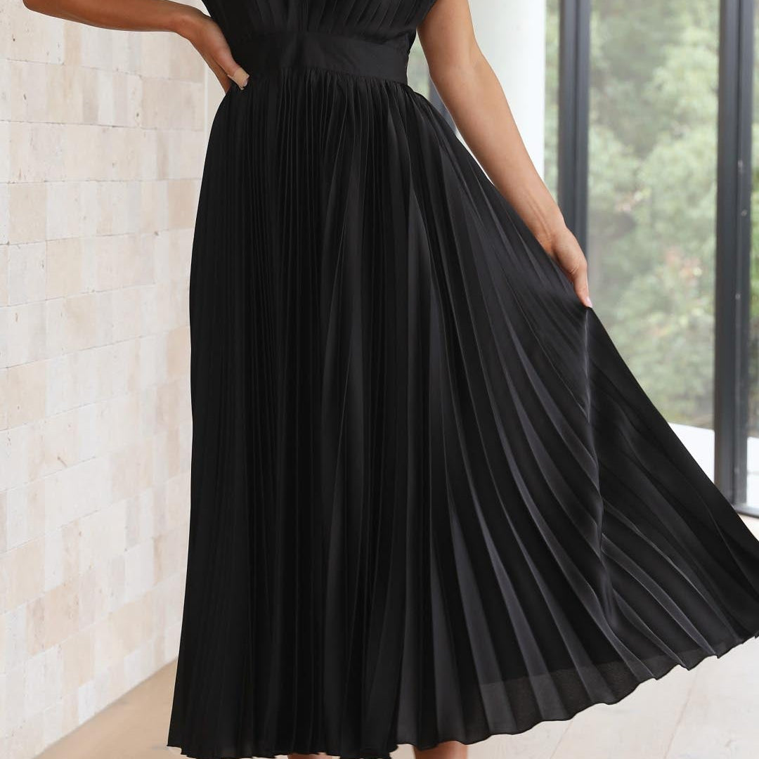 Amber | Elegant Pleated Dress