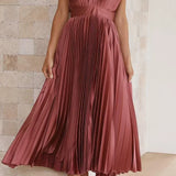 Amber | Elegant Pleated Dress