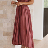 Amber | Elegant Pleated Dress