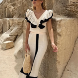 Victoria | Elegant Wide-Leg Set