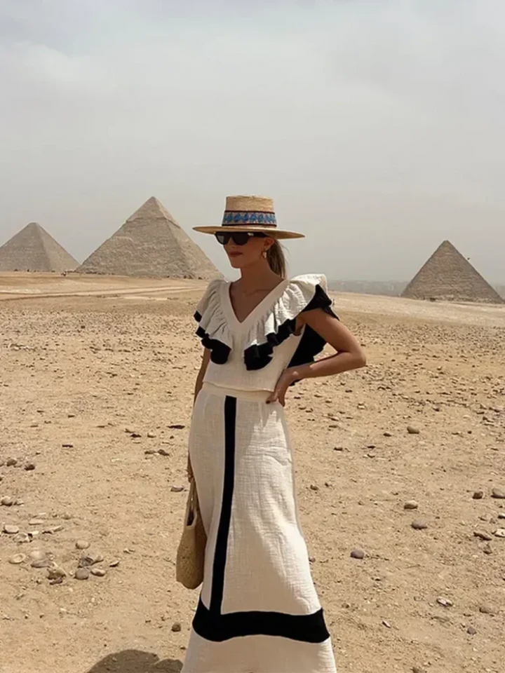 Victoria | Elegant Wide-Leg Set