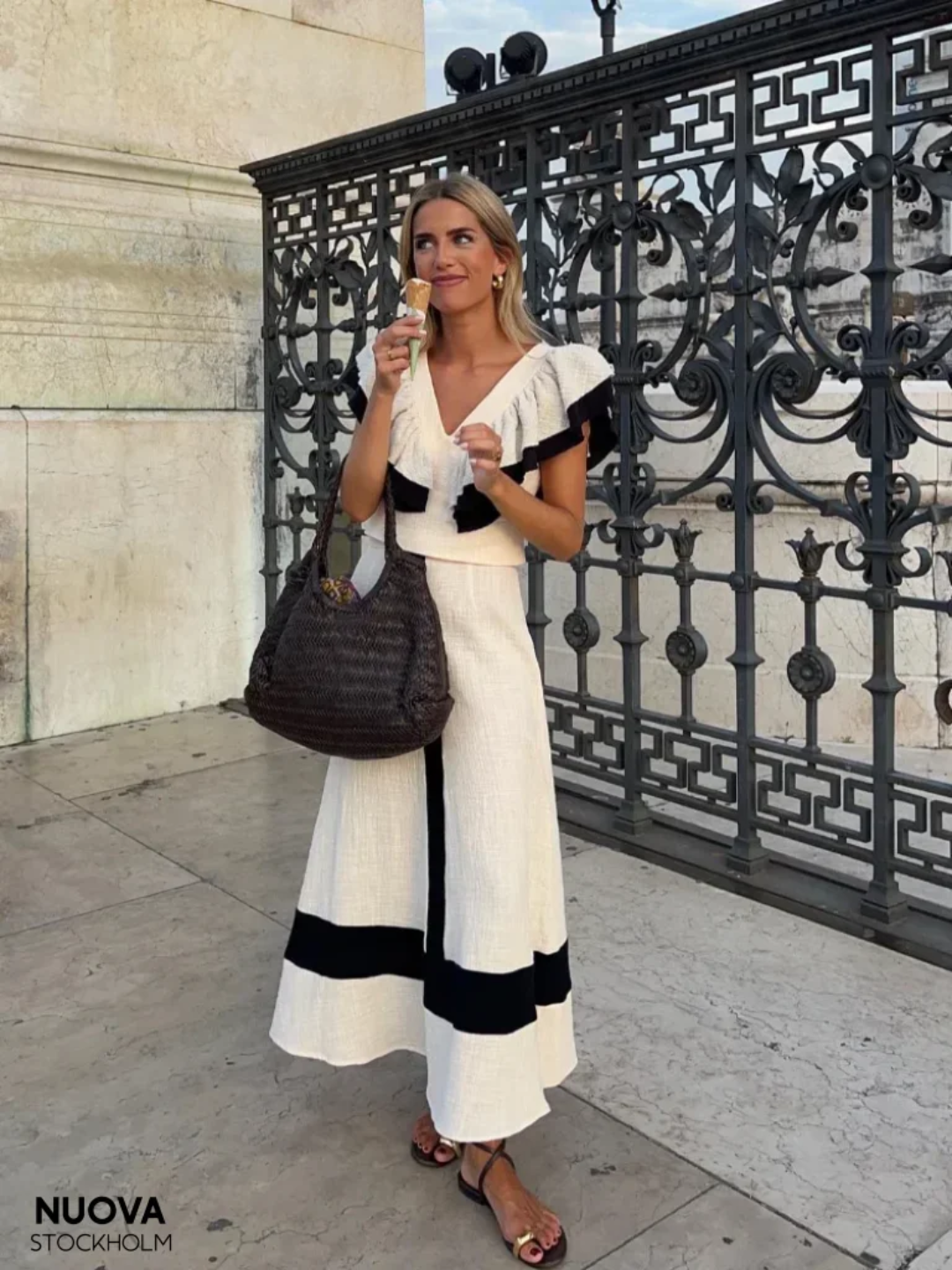 Victoria | Elegant Wide-Leg Set