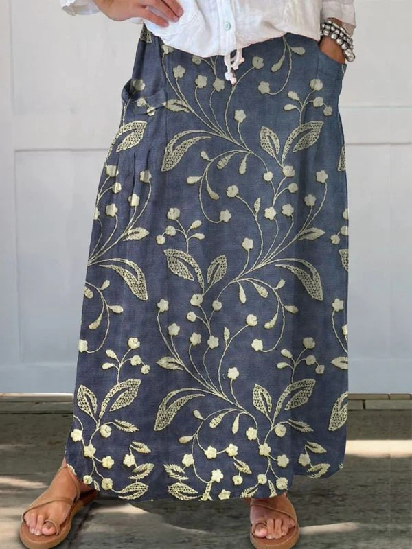 Helena | Lightweight Printed Skirt