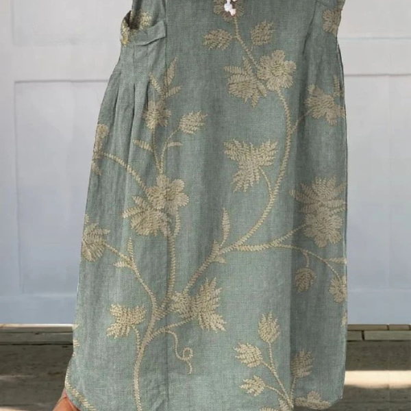 Marie | Lightweight Printed Skirt