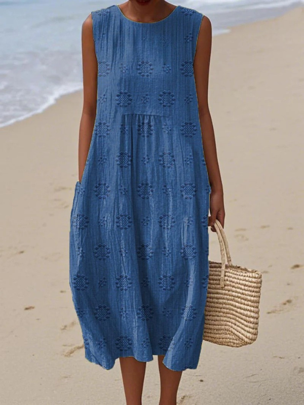 Phoebe | Printed Midi Dress