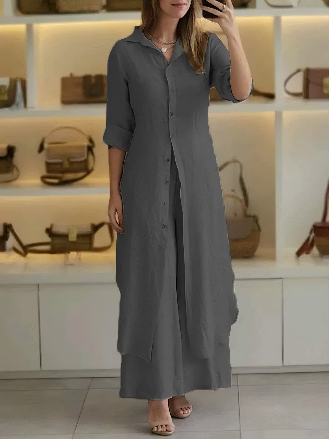 Lottie | Elegant Wide-Leg Set