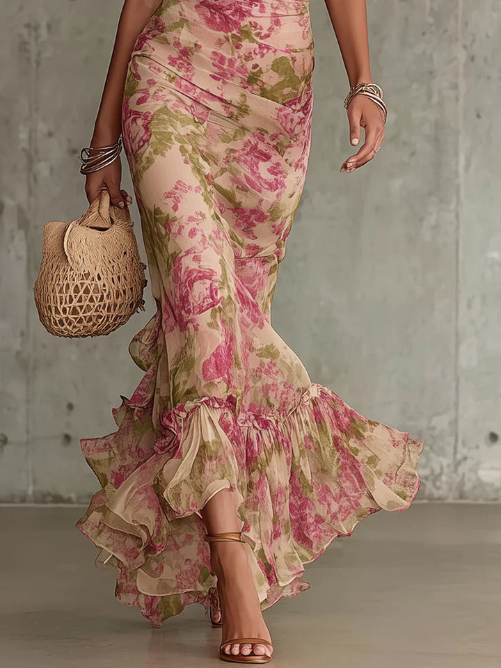 Ivy | Maxi Puff-Sleeve Dress