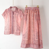 Madeleine | Printed Wide-Leg Set