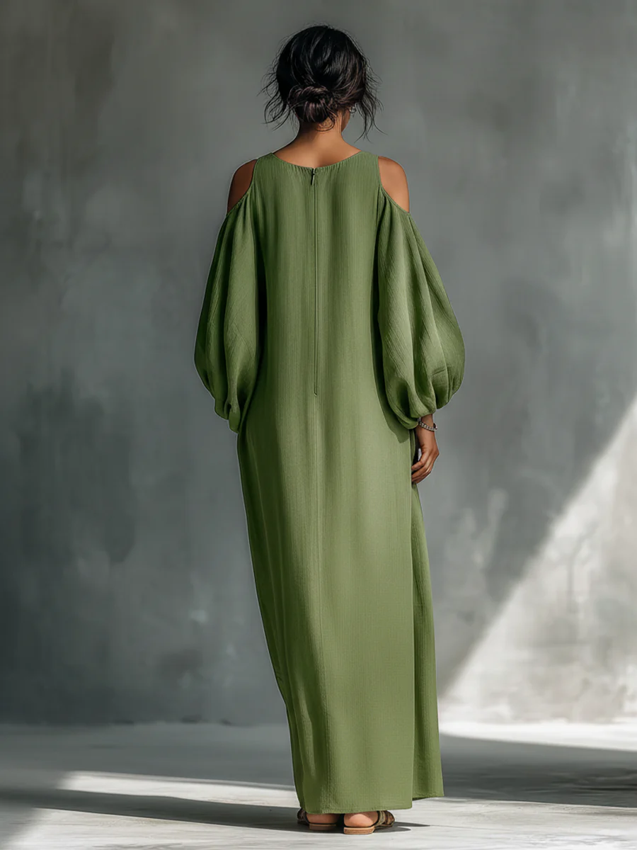 Victoria | Maxi Puff-Sleeve Dress