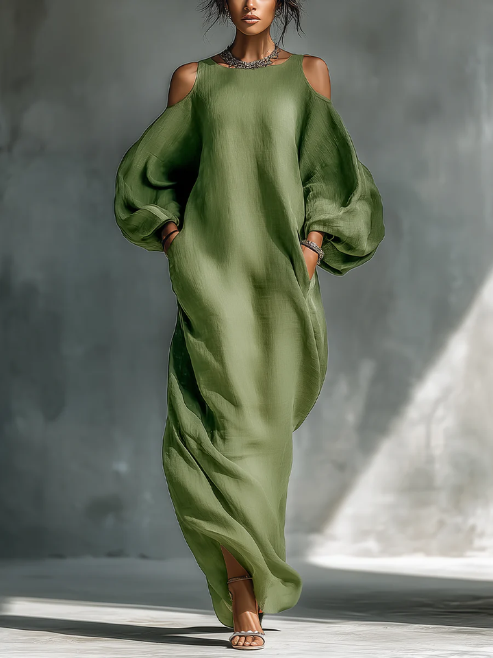 Victoria | Maxi Puff-Sleeve Dress