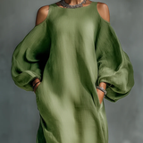 Victoria | Maxi Puff-Sleeve Dress