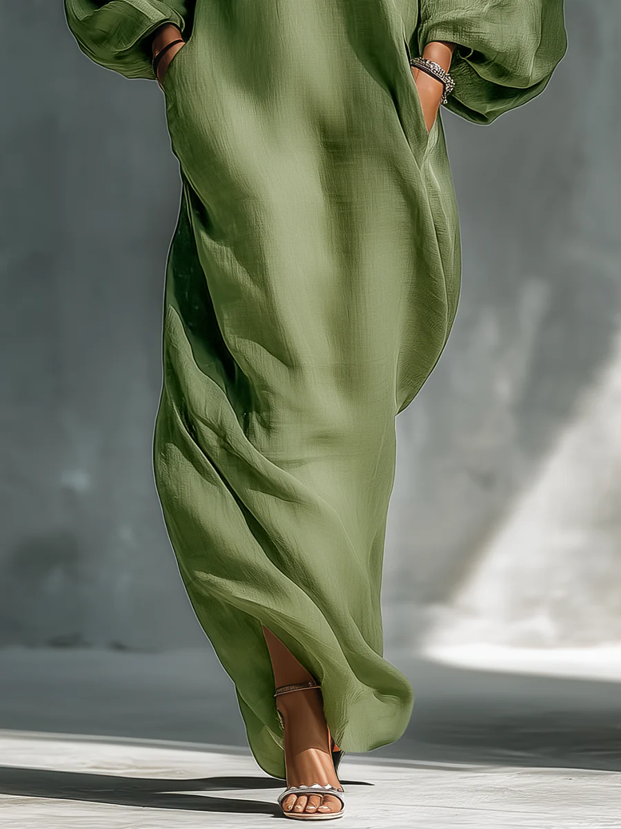 Victoria | Maxi Puff-Sleeve Dress