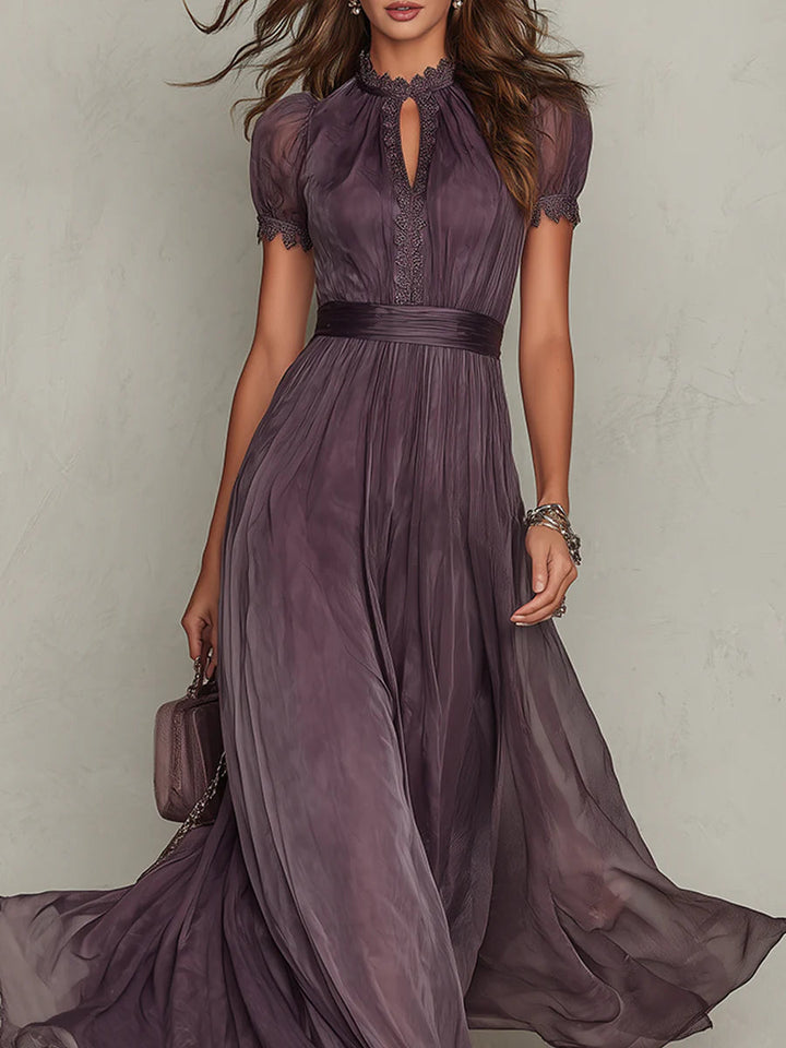 Mia | Elegant Chiffon Maxi Dress