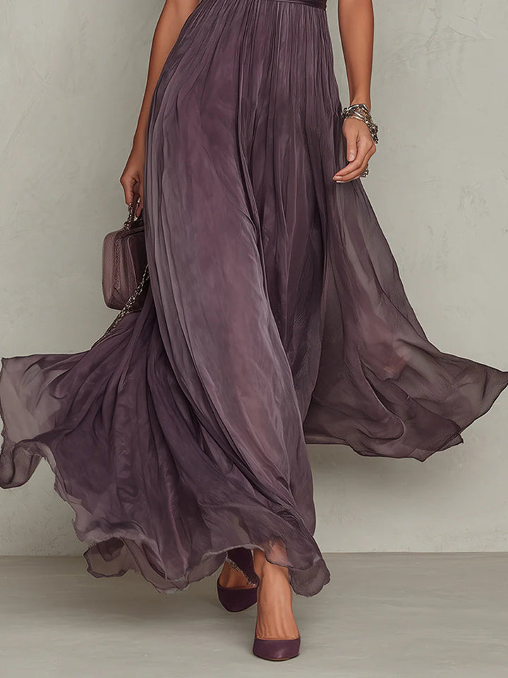 Mia | Elegant Chiffon Maxi Dress