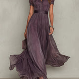 Mia | Elegant Chiffon Maxi Dress